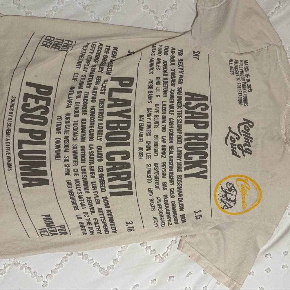 Rolling Loud Graphic T-Shirt